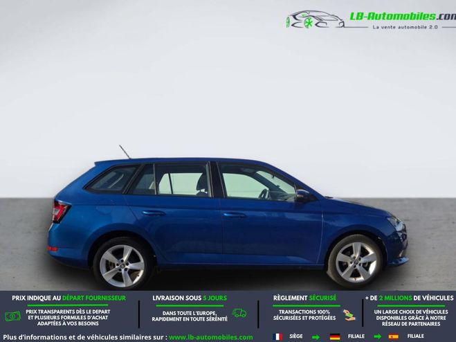 Skoda Fabia 1.0 MPI 75 ch BVM Bleu M�tallique de 2018