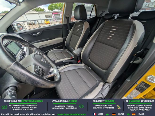 Kia Stonic 1.0 T-GDi 120 ch BVM Jaune M�tallique de 2019