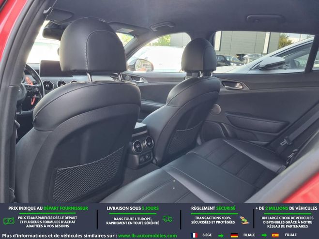 Kia Stinger 3.3 T-GDi 366 ch BVA 4x4 Rouge M�tallique de 2020