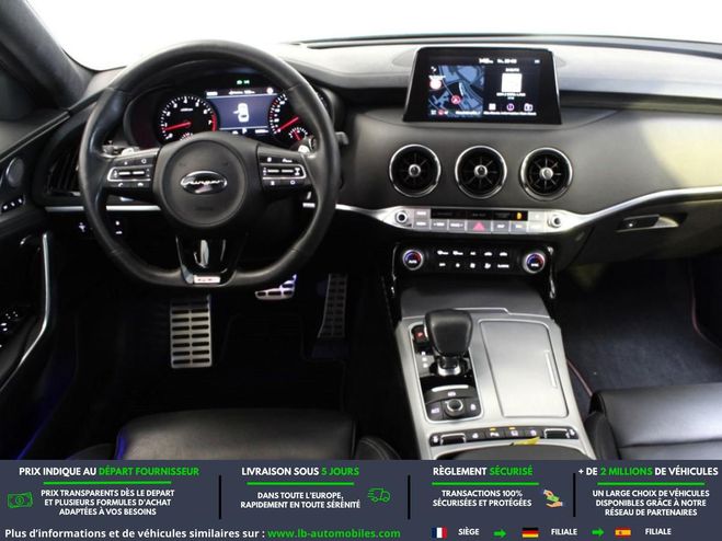 Kia Stinger 3.3 T-GDi 366 ch BVA 4x4 Gris M�tallique de 2019