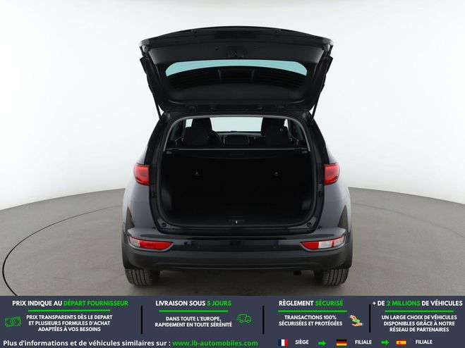 Kia Sportage 1.6 GDi 132 4x2 Noir M�tallique de 2017