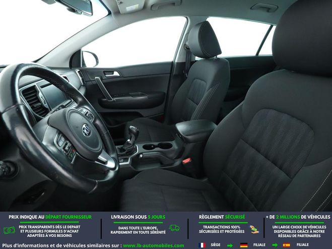Kia Sportage 1.6 GDi 132 4x2 Noir M�tallique de 2017