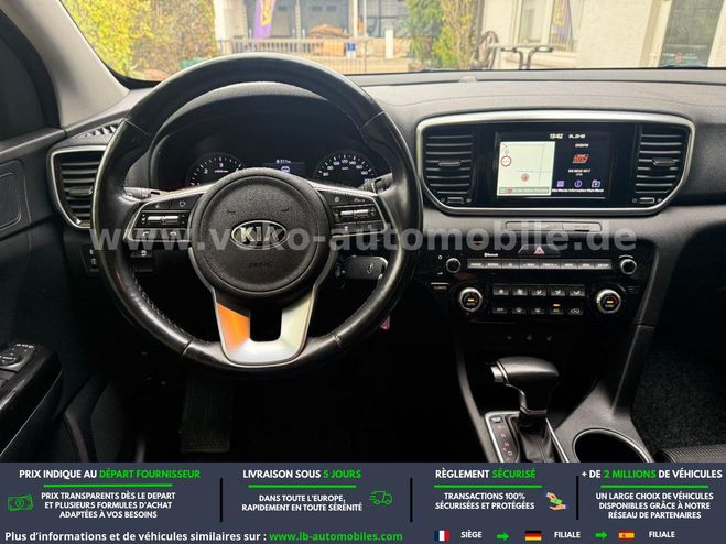 Kia Sportage 1.6 CRDi 136 4x2 BVA Noir M�tallique de 2020