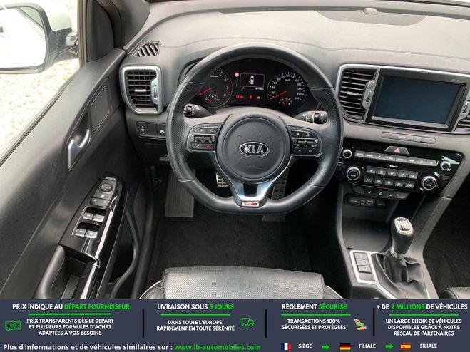 Kia Sportage 1.6 T-GDi 177 4x4 BVA Blanc de 2016