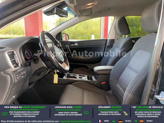 Kia Sportage 1.6 CRDi 136 4x4 BVA Noir M�tallique de 2019