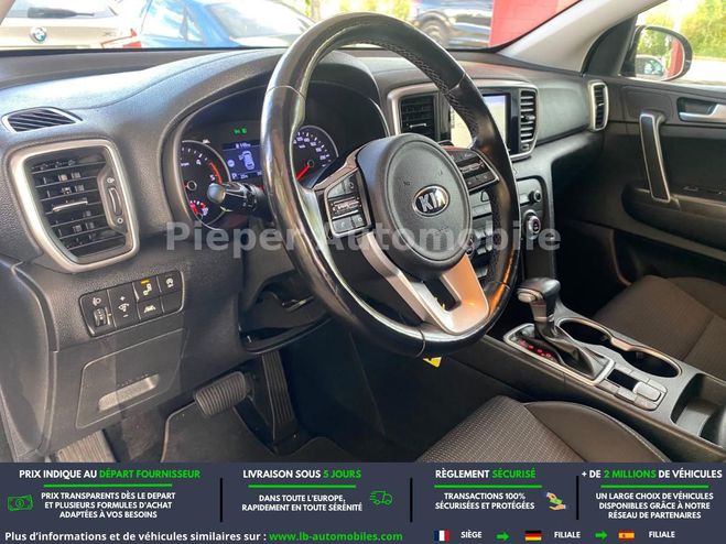 Kia Sportage 1.6 CRDi 136 4x4 BVA Noir M�tallique de 2019