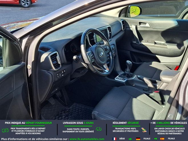 Kia Sportage 1.6 GDi 132 4x2 BVM Noir M�tallique de 2018