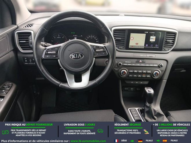 Kia Sportage 2.0 CRDi 185 4x4 BVM Argent� M�tallique de 2018