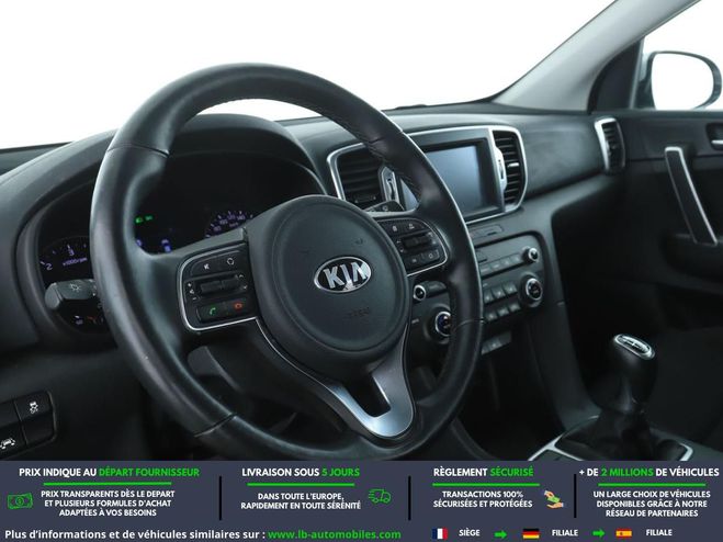 Kia Sportage 2.0 CRDi 136 4x4 BVM Gris M�tallique de 2016