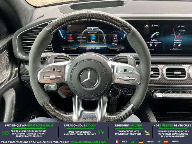 Mercedes GLS 63 AMG EQBoost BVA 4-Matic+ Noir M�tallique de 2021