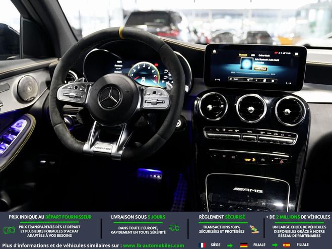 Mercedes GLC 63 AMG BVA Noir M�tallique de 2019