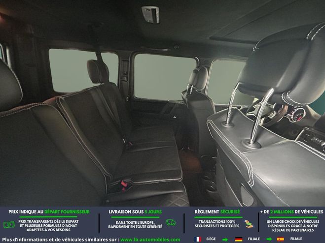 Mercedes Classe G 500 BVA Blanc M�tallique de 2017