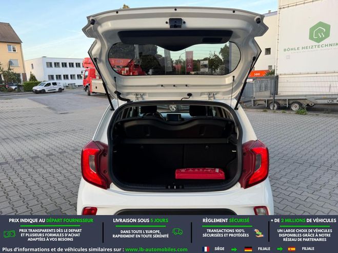 Kia Picanto 1.0 MPi 67 ch BVM Blanc M�tallique de 2020