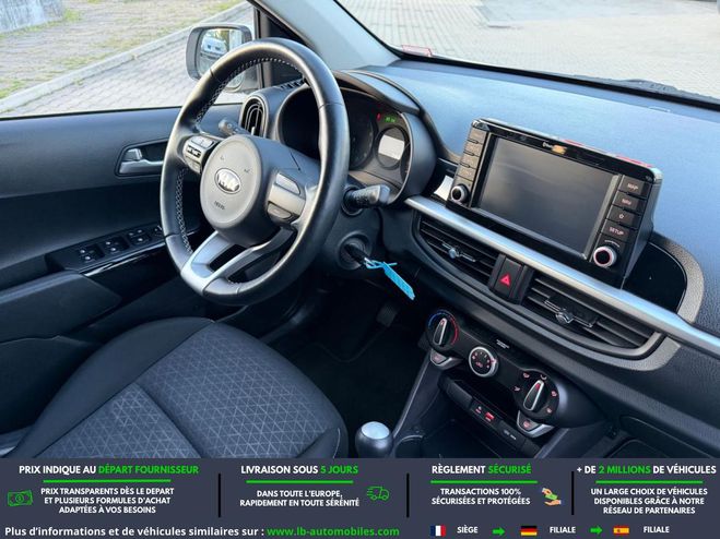 Kia Picanto 1.0 MPi 67 ch BVM Blanc M�tallique de 2020