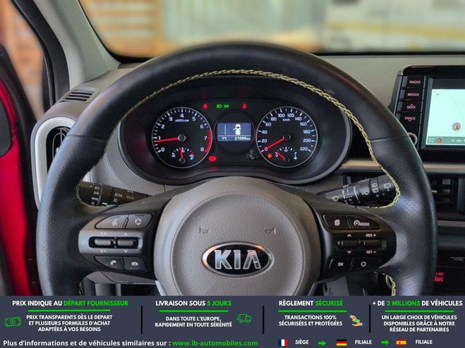 Kia Picanto 1.2L 84 ch BVM Rouge M�tallique de 2019