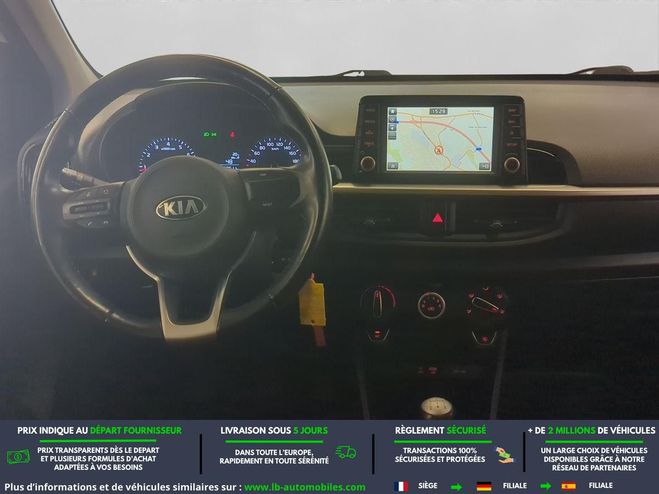 Kia Picanto 1.2L 84 ch BVM Blanc de 2019