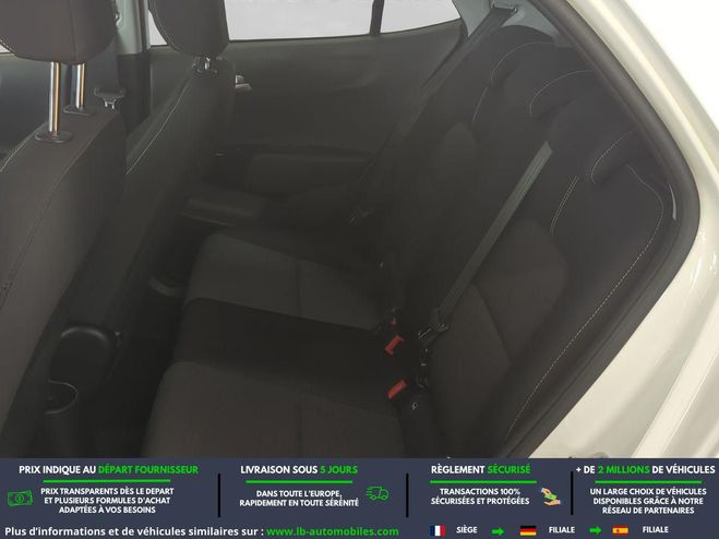 Kia Picanto 1.2L 84 ch BVM Blanc de 2019
