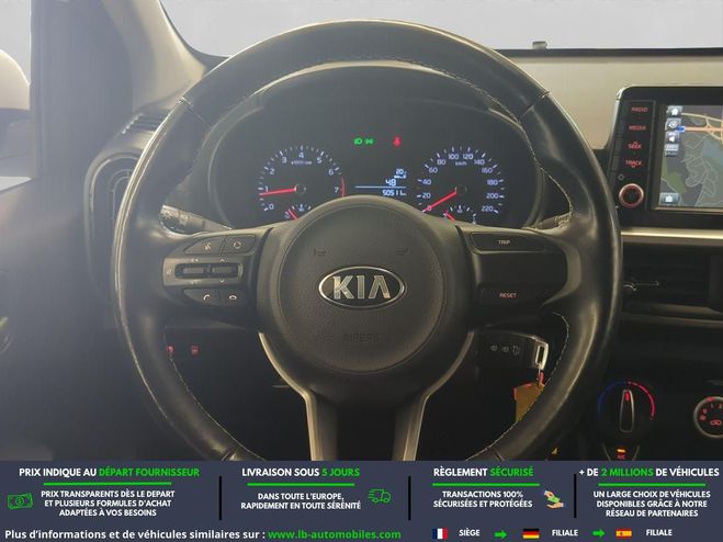 Kia Picanto 1.2L 84 ch BVM Blanc de 2019