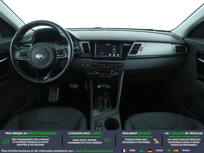 Kia Niro 1.6 GDi Hybride Rechargeable 141 ch BVA Bleu M�tallique de 2019