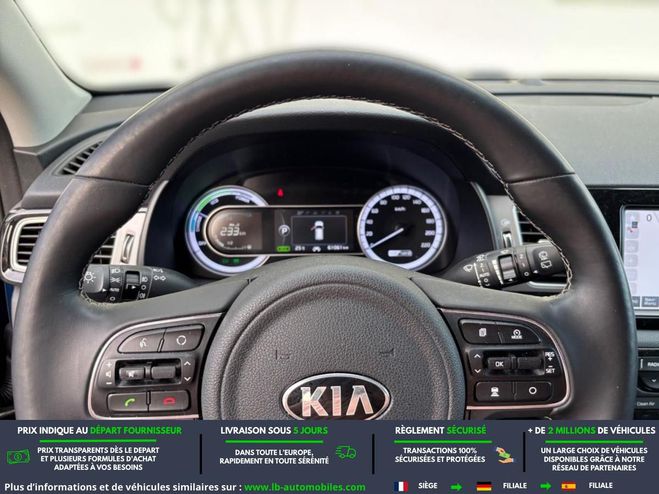 Kia Niro 1.6 GDi Hybride Rechargeable 141 ch BVA Bleu M�tallique de 2016