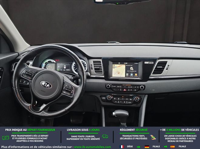 Kia Niro 1.6 GDi Hybride Rechargeable 141 ch BVA Rouge M�tallique de 2017