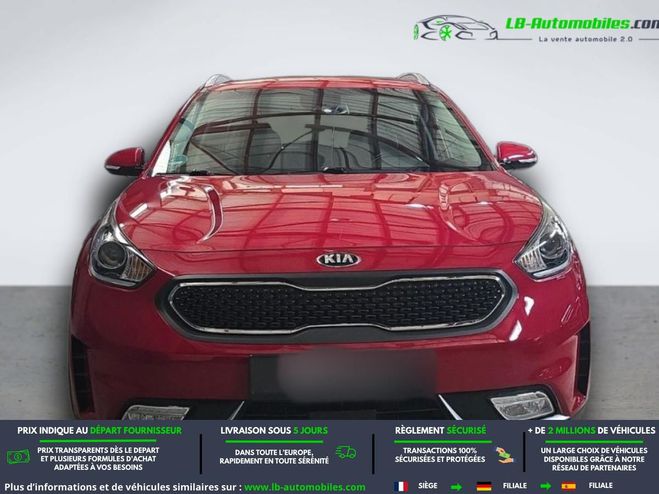 Kia Niro 1.6 GDi Hybride Rechargeable 141 ch BVA Rouge M�tallique de 2017