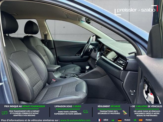 Kia Niro 1.6 GDi Hybride 141 ch BVA Bleu M�tallique de 2020