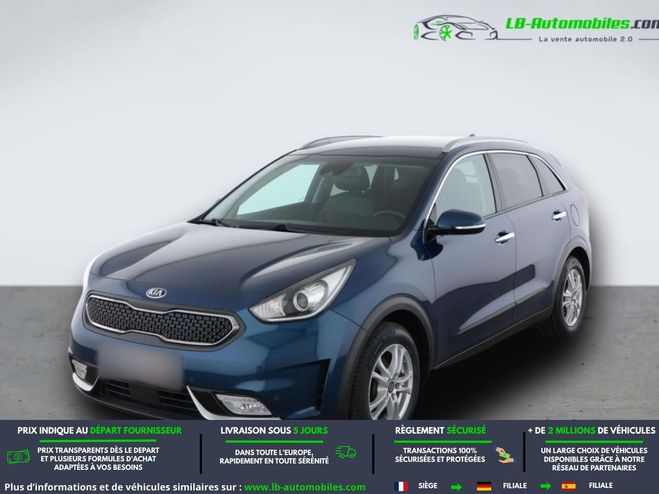 Kia Niro 1.6 GDi Hybride Rechargeable 141 ch BVA Bleu M�tallique de 2018