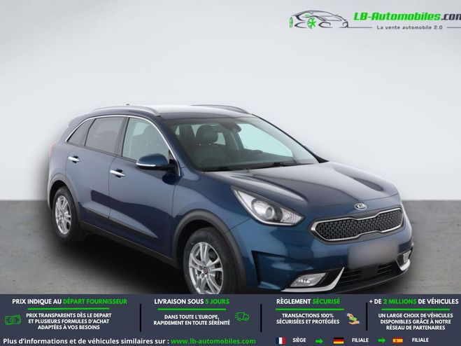 Kia Niro 1.6 GDi Hybride Rechargeable 141 ch BVA Bleu M�tallique de 2018