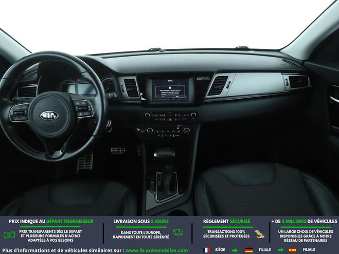 Kia Niro 1.6 GDi Hybride Rechargeable 141 ch BVA Bleu M�tallique de 2018