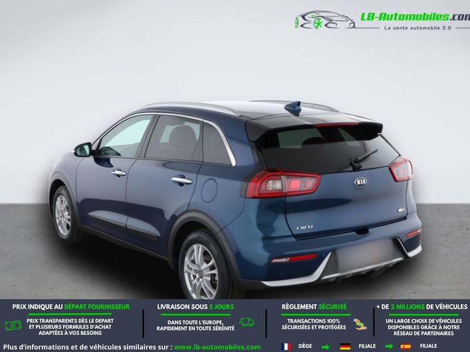 Kia Niro 1.6 GDi Hybride Rechargeable 141 ch BVA Bleu M�tallique de 2018