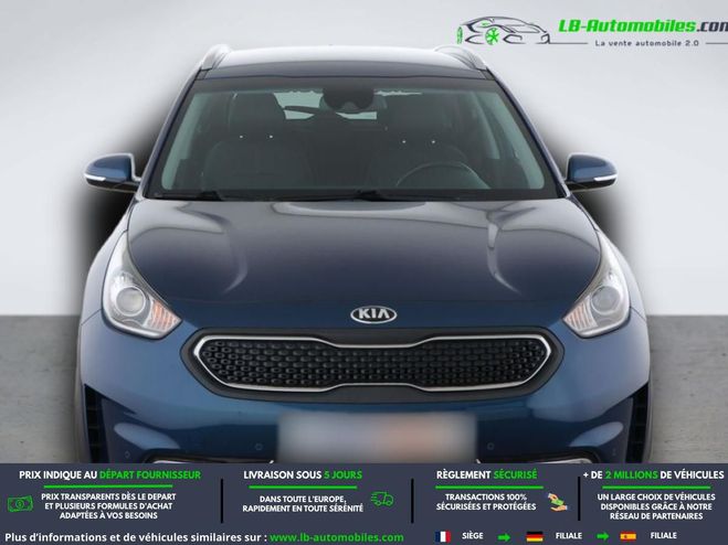 Kia Niro 1.6 GDi Hybride Rechargeable 141 ch BVA Bleu M�tallique de 2018