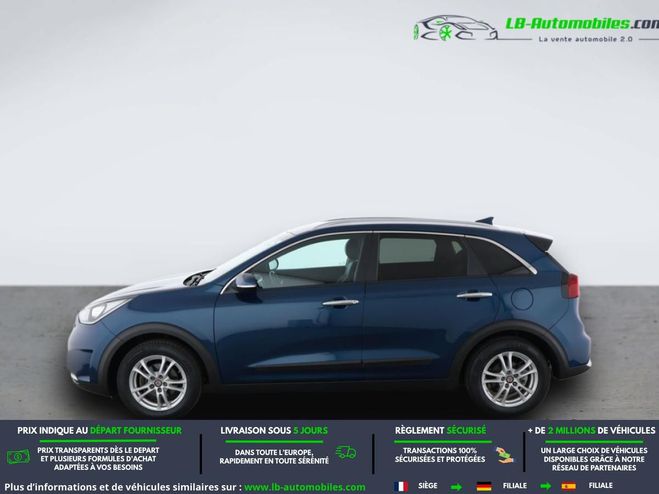 Kia Niro 1.6 GDi Hybride Rechargeable 141 ch BVA Bleu M�tallique de 2018