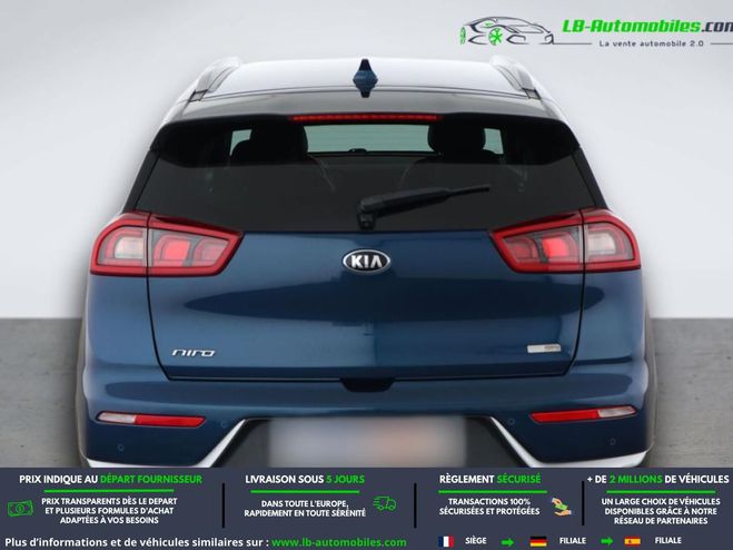 Kia Niro 1.6 GDi Hybride Rechargeable 141 ch BVA Bleu M�tallique de 2018