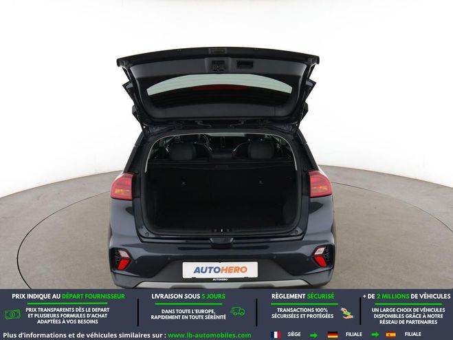 Kia Niro 1.6 GDi Hybride Rechargeable 141 ch BVA Bleu M�tallique de 2019