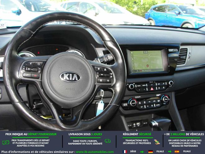 Kia Niro 1.6 GDi Hybride 105 ch BVA Gris M�tallique de 2017