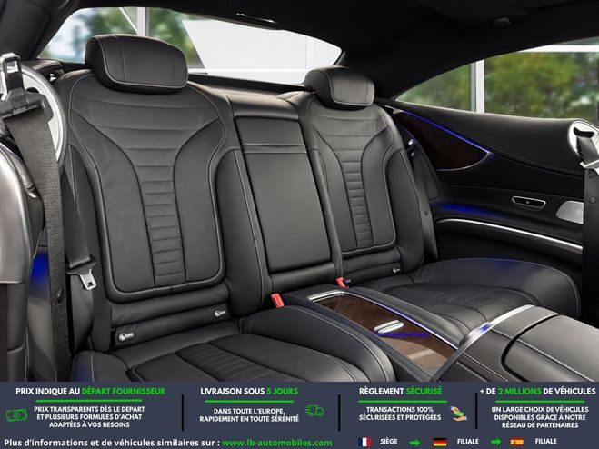 Mercedes Classe S 500 4-Matic Noir M�tallique de 2015