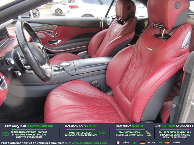 Mercedes Classe S 63 Argent� M�tallique de 2016