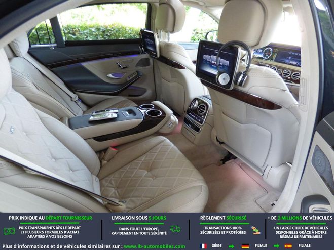 Mercedes Classe S 600 Bleu M�tallique de 2016