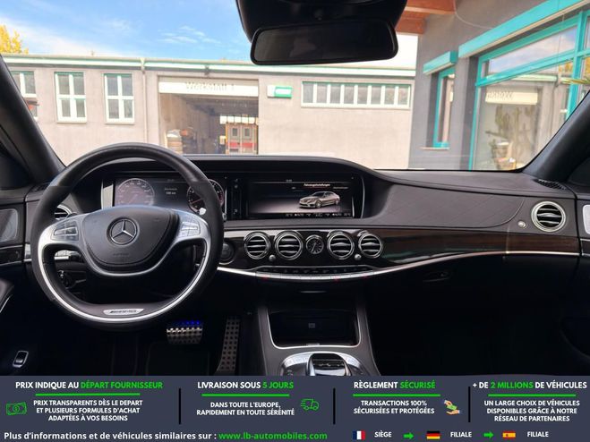Mercedes Classe S 63 Noir M�tallique de 2015