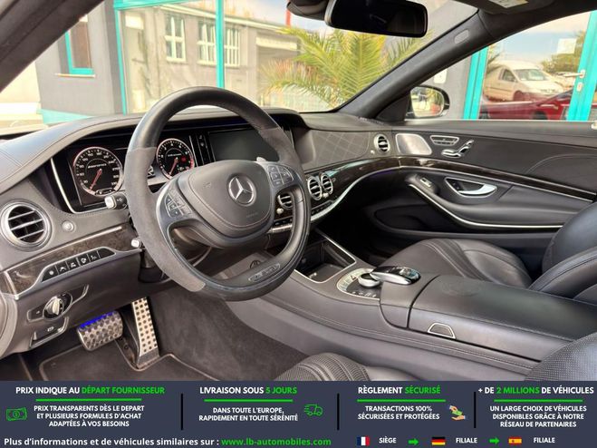 Mercedes Classe S 63 Noir M�tallique de 2015