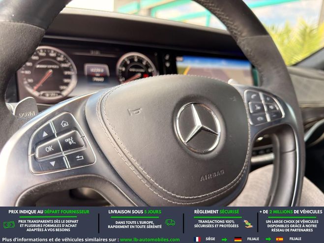 Mercedes Classe S 63 Noir M�tallique de 2015