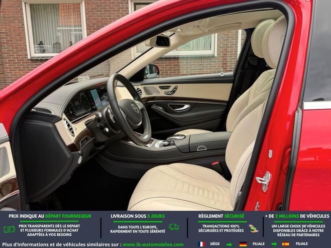 Mercedes Classe S 500 Rouge M�tallique de 2017