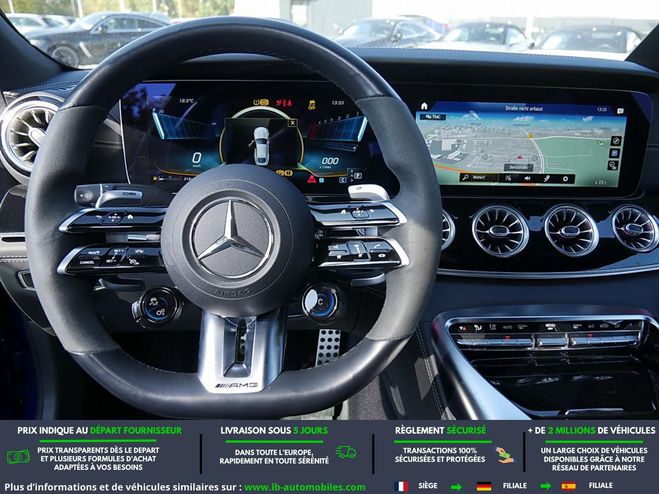 Mercedes Amg GT 43 AMG 367 ch BVA 4-Matic+ Bleu M�tallique de 2021