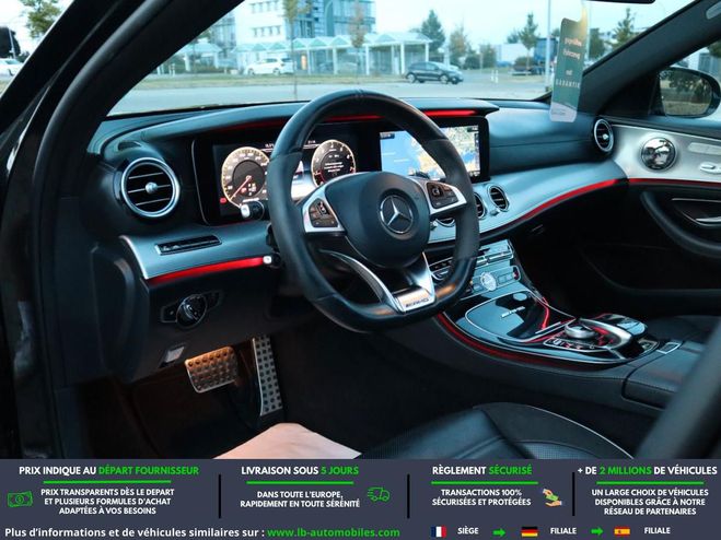 Mercedes Classe E 63 AMG BVA Noir M�tallique de 2017