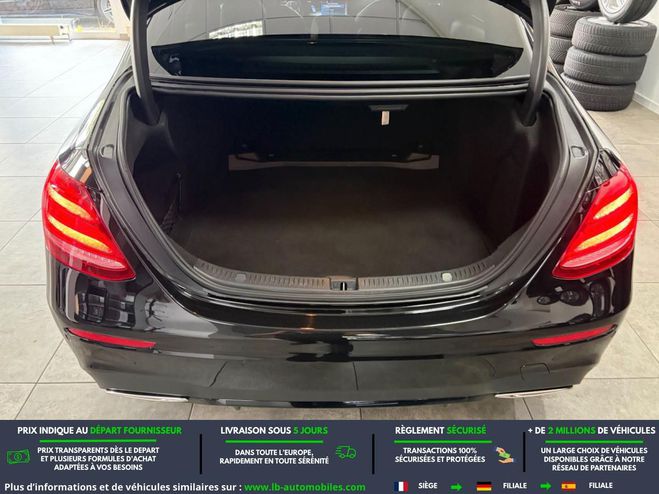 Mercedes Classe E 200 BVA Noir M�tallique de 2018