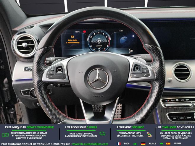 Mercedes Classe E 43 AMG 9G-Tronic 4Matic BVA Noir M�tallique de 2017