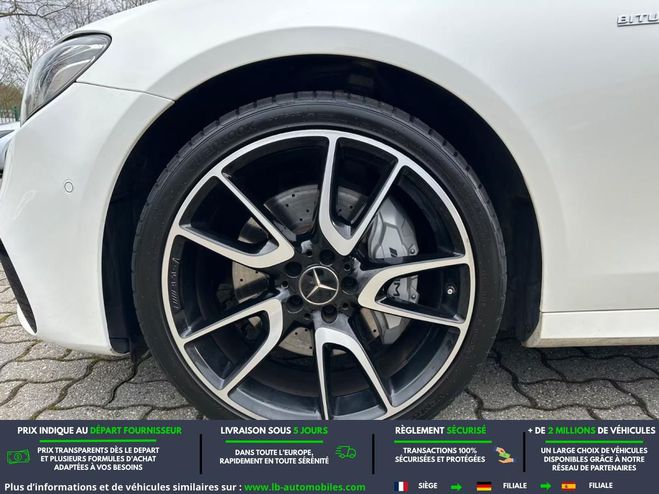 Mercedes Classe E 43 AMG 9G-Tronic 4Matic BVA Blanc M�tallique de 2017