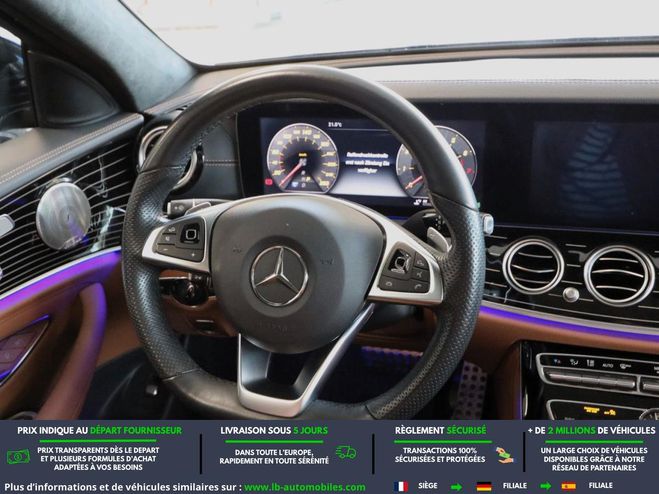 Mercedes Classe E 400 4MATIC BVA Gris Mate de 2017