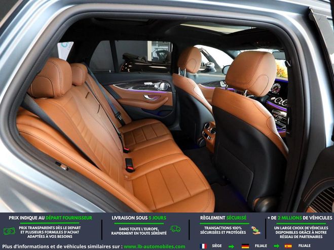 Mercedes Classe E 400 4MATIC BVA Gris Mate de 2017